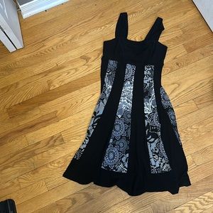 Black and White Dress